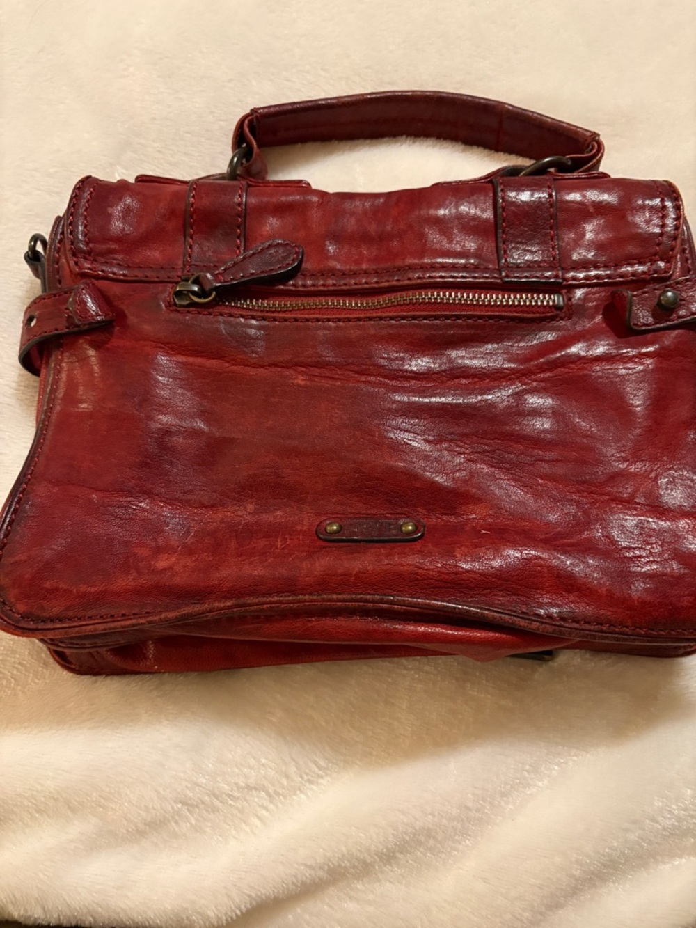 Frye vintage handbag. Excellent condition. May have used 3 times - Picture 7 of 8